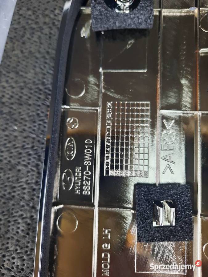 Listwablenda nakladka chrom czarna dolnośląskie Domasław