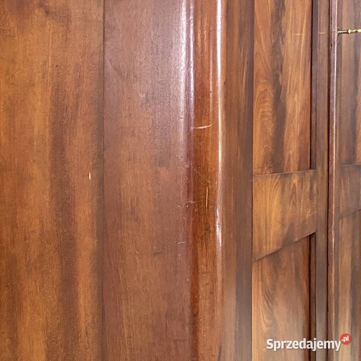 Klasyczna szafa Biedermeier dwudrzwiowa orzech Budno sprzedam