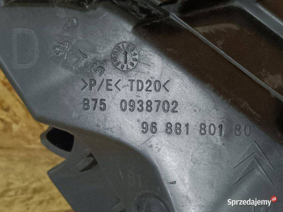 CITROEN DS4 ŚLIZG ZDERZAKA PRAWY TYŁ 9688180180 wielkopolskie Pleszew