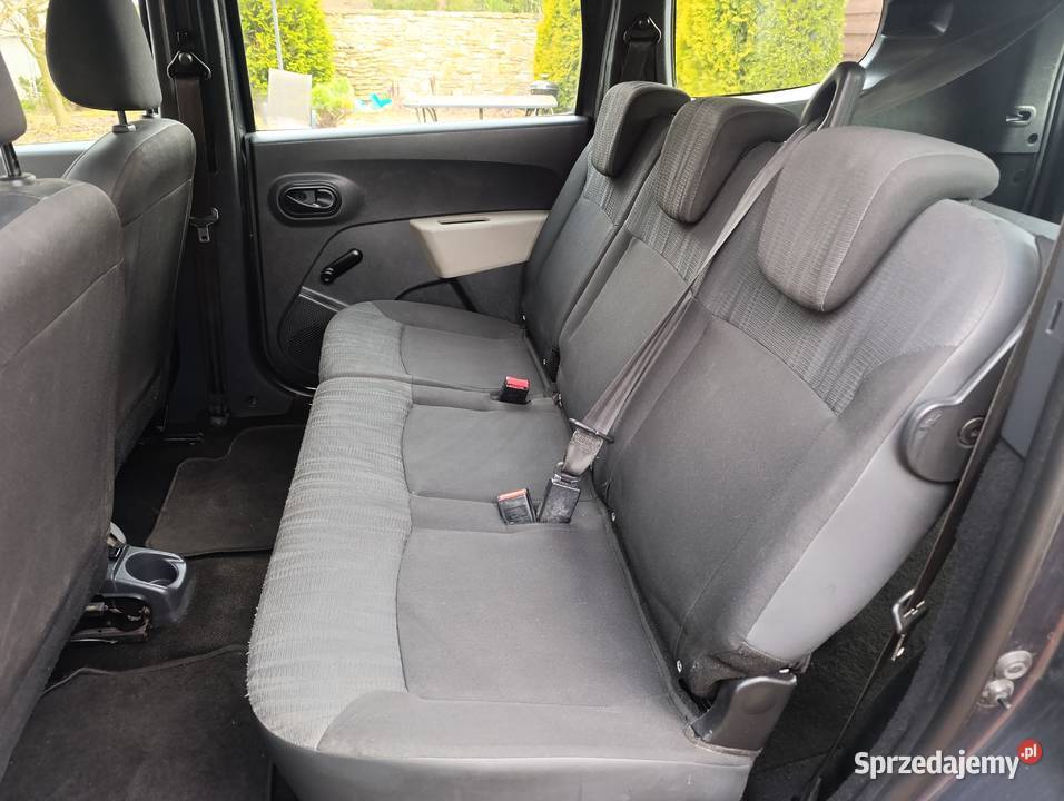 Dacia Lodgy 16 benzyna 2013r udok przebieg Lodgy śląskie