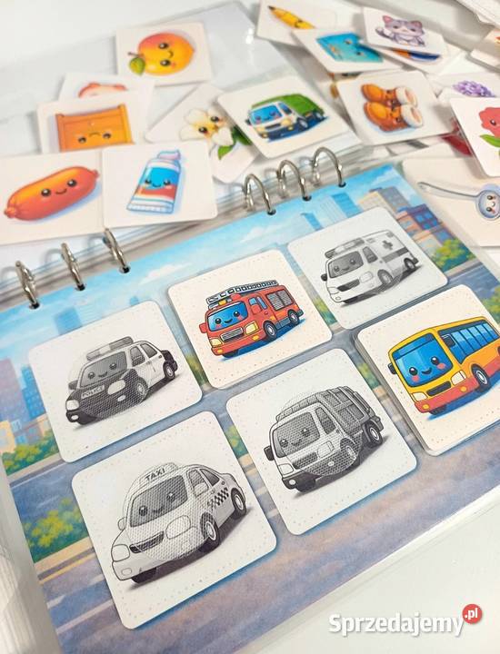 Książeczka edukacyjna na rzepy sprzedam