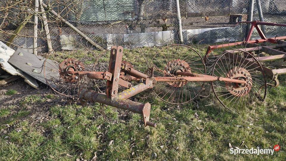 Zgrabiarka gwiazda przetrzasarka do siana słomy dolnośląskie Trzebnica