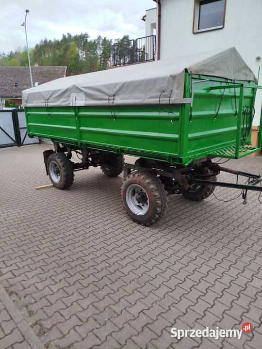 Przyczepa rolnicza HL6011 HW6011 wielkopolskie Ujście