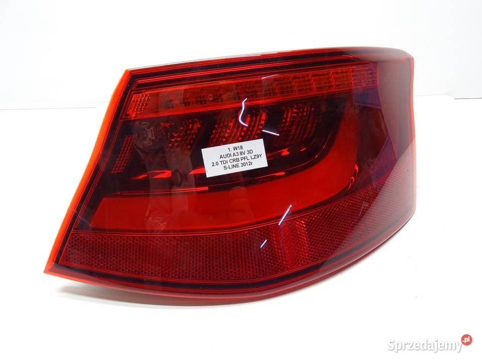 LAMPA PRAWY TYŁ PRAWA TYLNA 8V3945096B AUDI A3