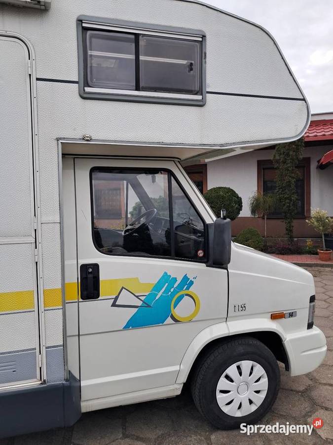 Kamper Fiat Ducato 1993 25 TD interkuler 100 Kampery Złotów