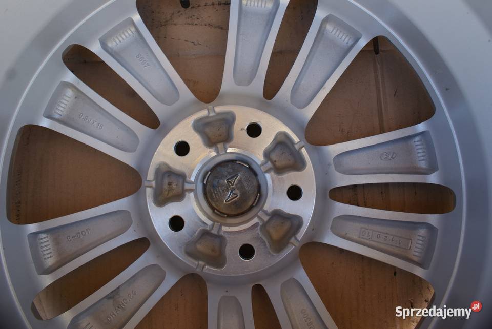 65Jx18 5x1143 ET48 Hyundai Tucson iX35 i inne aluminiowe Dynów
