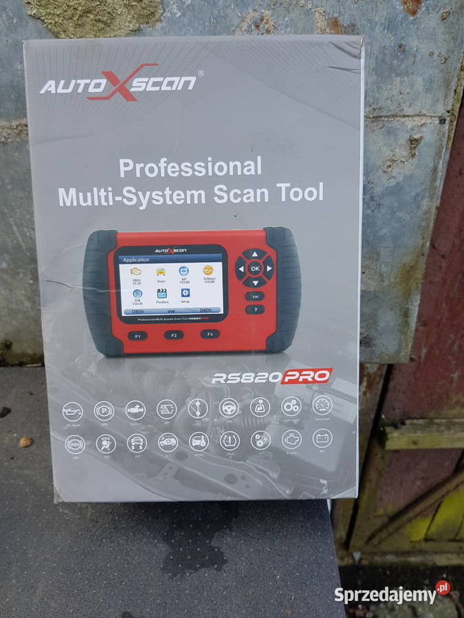 Tester diagnostyczny Auto Scan RS 820 PRO śląskie Jastrzębie-Zdrój