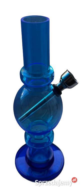 Bongo Akrylowe Fajka Wodna z Akrylu Niebieska