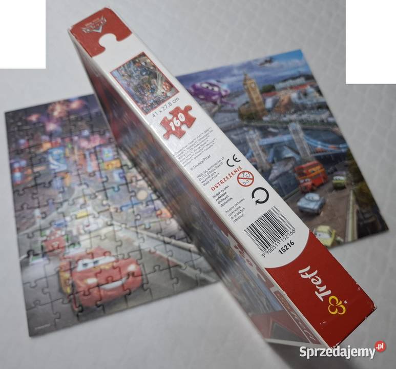 Auta 2 Cars 2 Kolaż 15216 Disney Trefl 160 Trefl Czeladź
