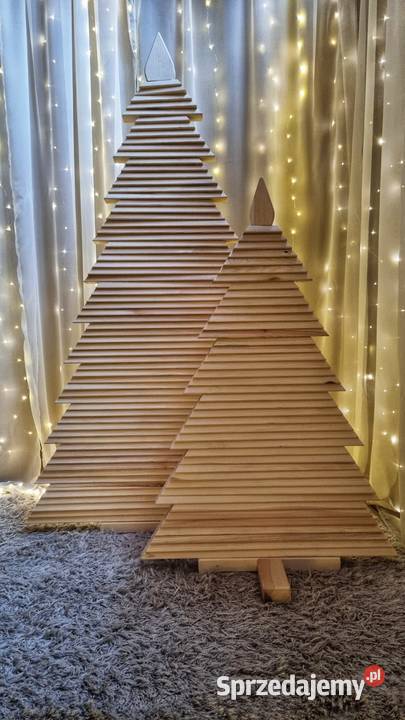 Choinka drewniana ekologiczna naturalne drzewko śląskie Kalety