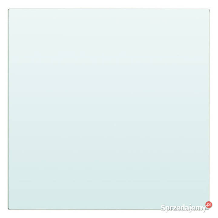 Półki 2 panel z bezbarwnego szkła 30 x 30 Warszawa