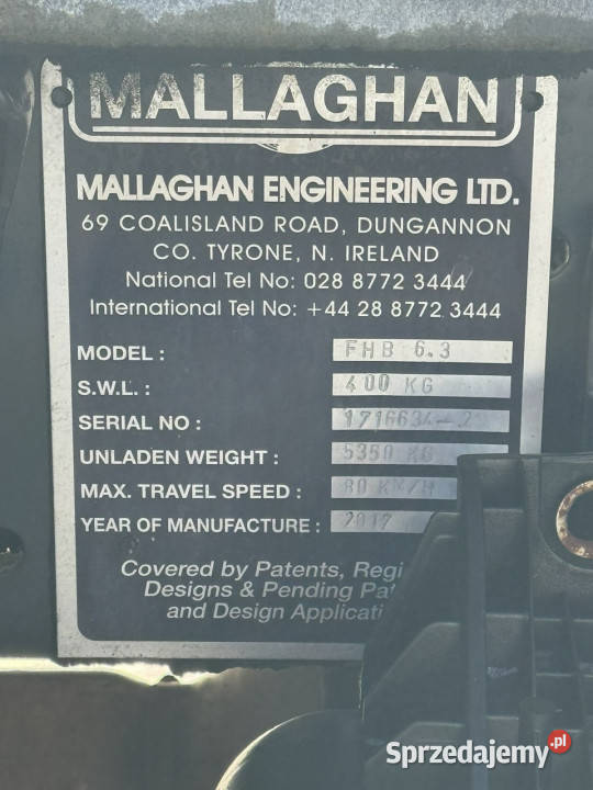 Iveco Zwyżka Podnośnik Nożycowy Franke FHB 63 Widełki