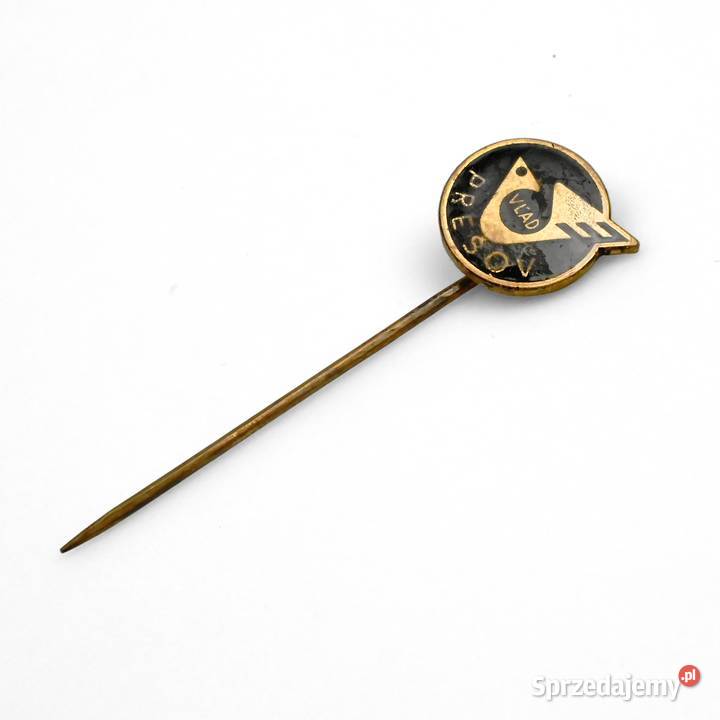 Vlad Presov 17 Pozłacany Metal Przypinka zachodniopomorskie Szczecin