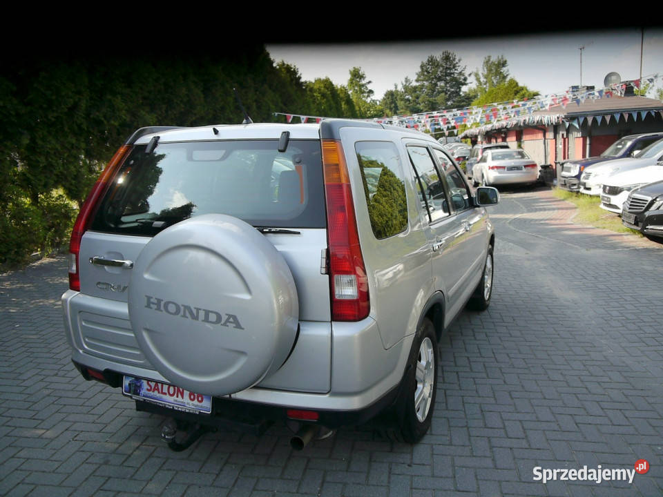 Honda CRV 20b 4x4 bez rdzy i korozji Garażowany ABS Częstochowa sprzedam