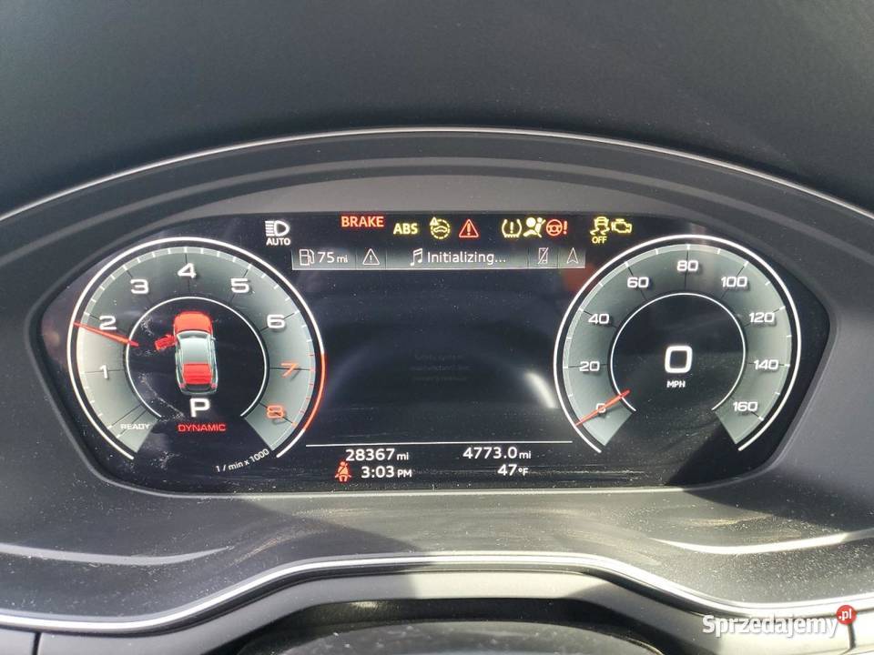 2023 Audi A5 Sportback S line Prestige 45 TFSI 261KM Warszawa sprzedam