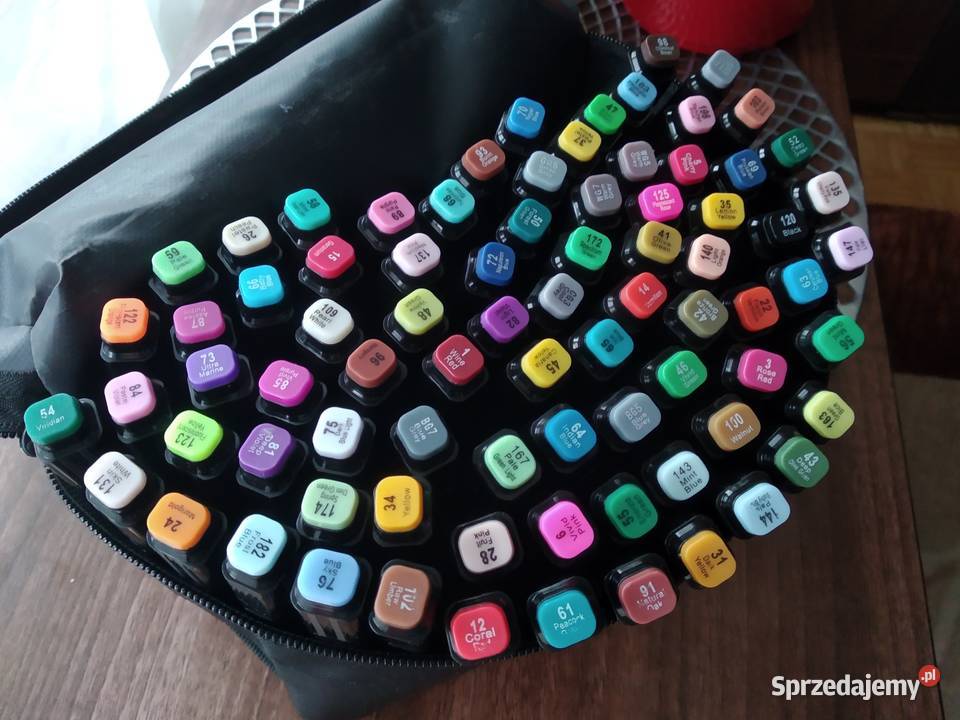 Profesjonalne markery Touchfive zestaw 80 sztuk Artykuły szkolne podkarpackie Stalowa Wola