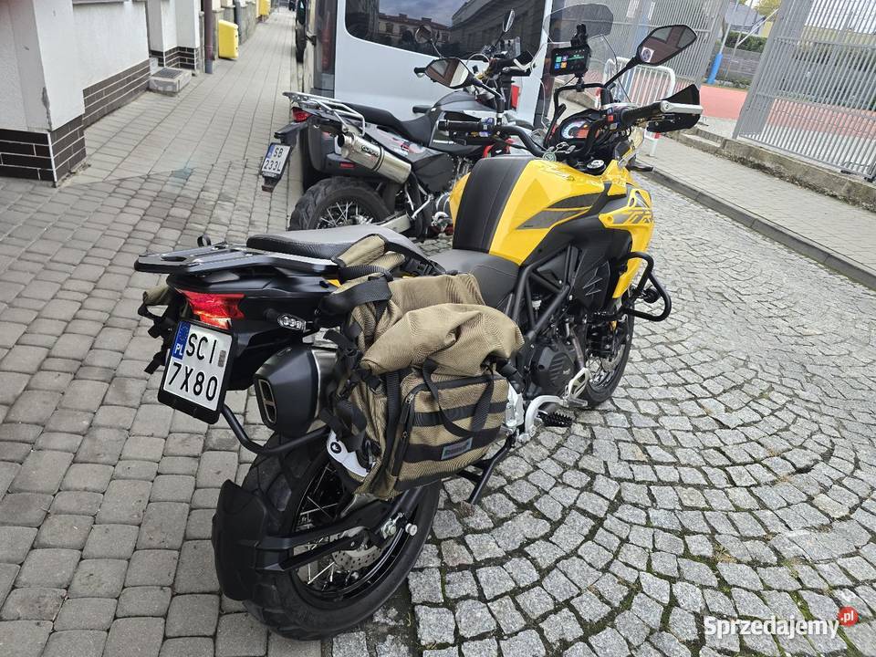 Benelli TRK 502 X 5700 Polski salon Bogate Benelli śląskie Skoczów