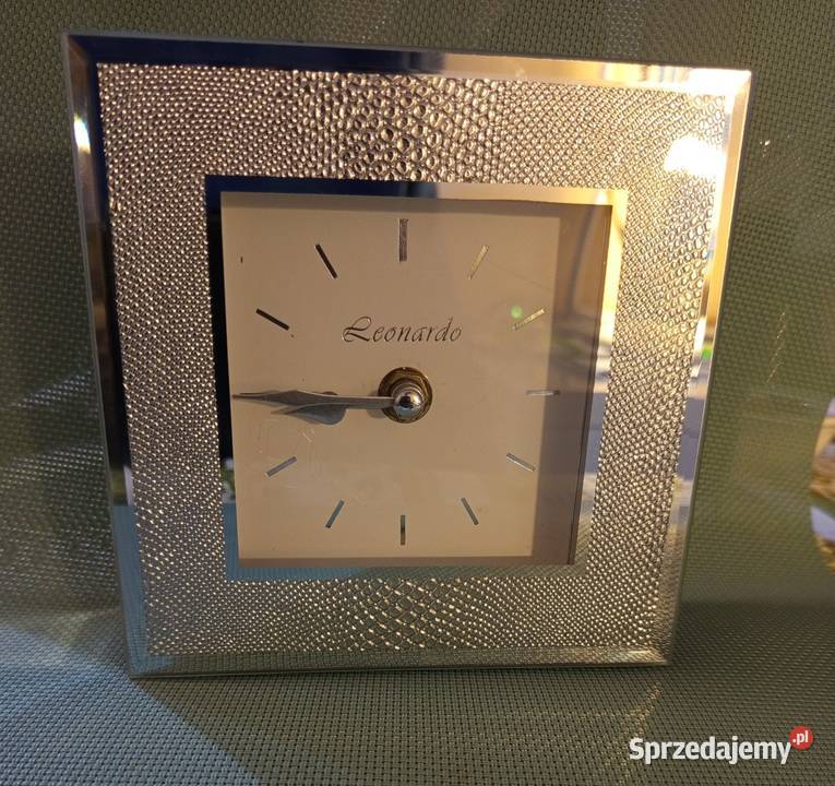 Zegar bładny firmowy LEONARDO w szklanej oprawie mazowieckie Warszawa