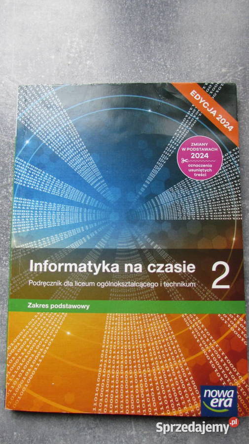Informatyka na czasie 2 Podręcznik do liceum i Kraków