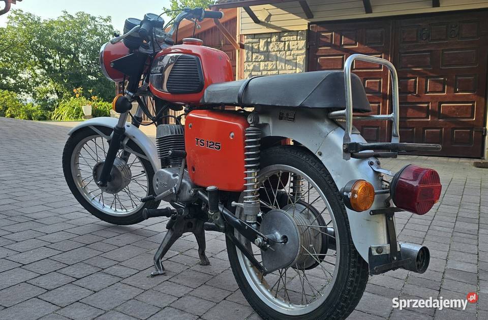 MZ TS 125 DELUX 1983 r benzyna Rudawa sprzedam