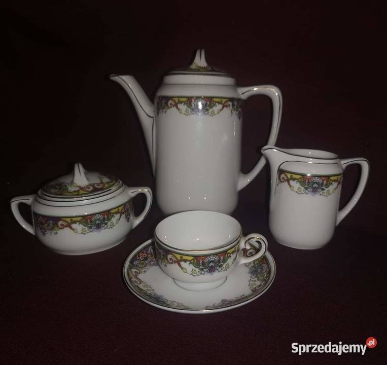 Serwis do mocci KPM Sygnatury 1904 45 r Gdańsk