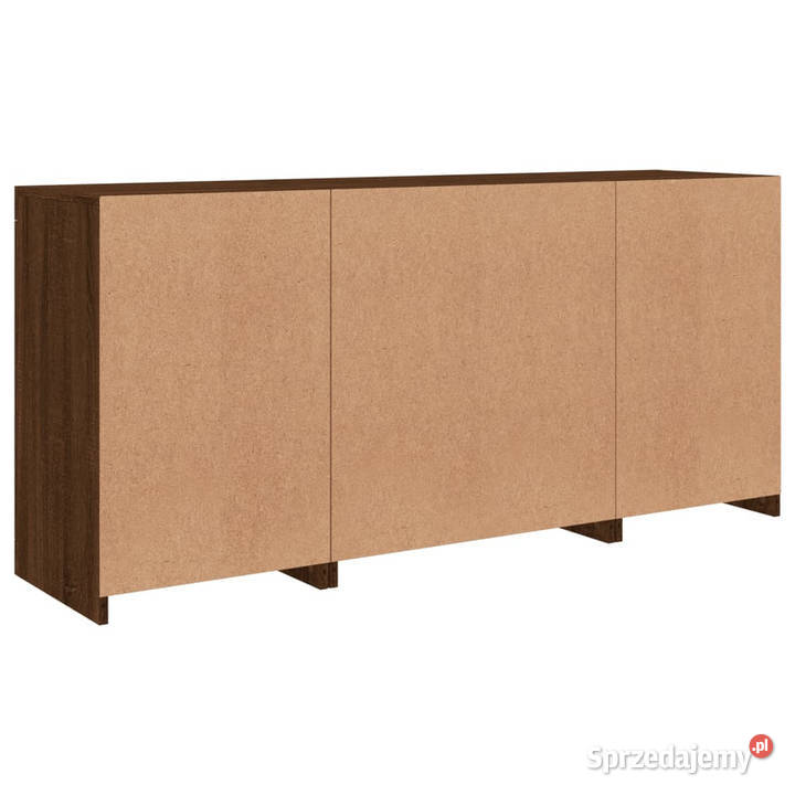 Szafka z oświetleniem LED brązowy dąb 1425x37x67 Warszawa