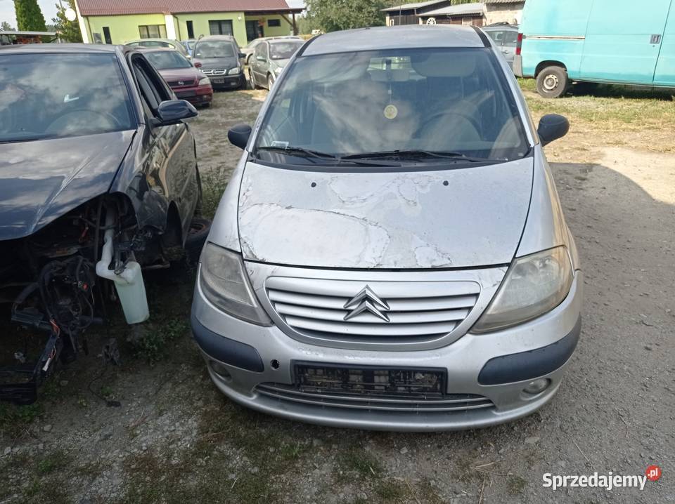 Citroen C3 14 HDI 50 kW 2002 r dawca części Części samochodowe Szklarka Myślniewska