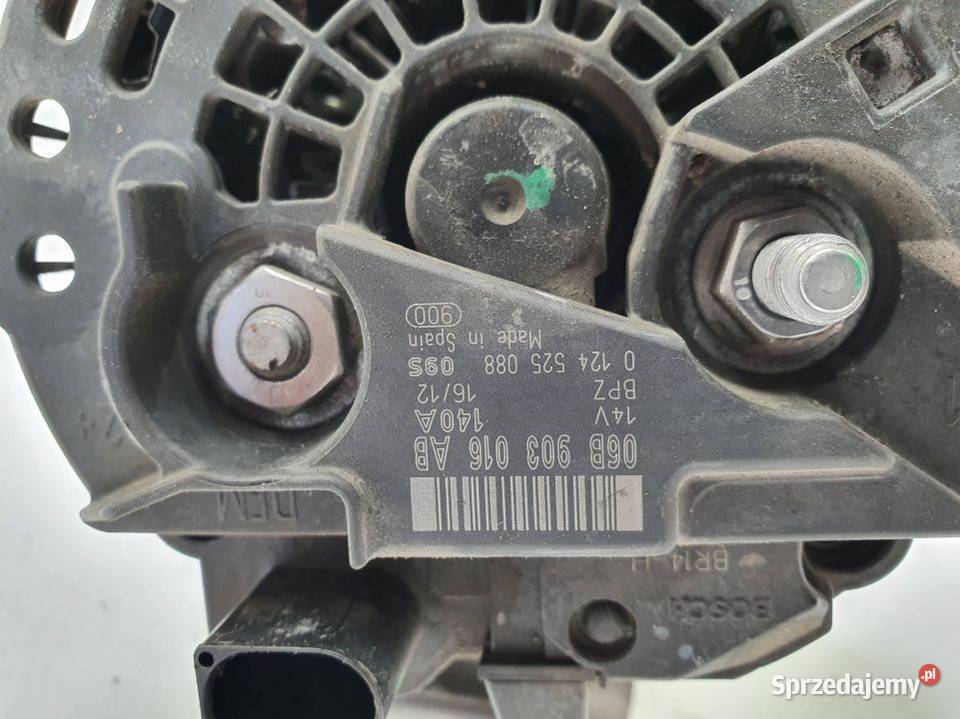 ALTERNATOR VOLKSWAGEN PASSAT CC 06B903016AB Pozostałe Lipno
