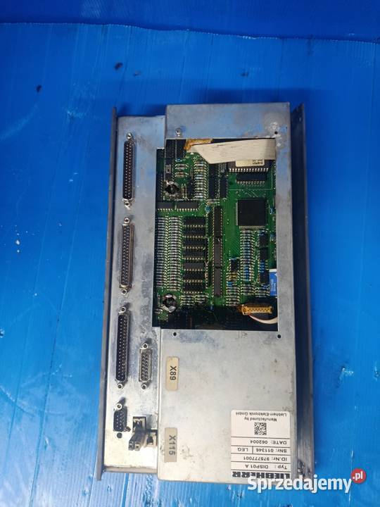 Liebherr Panel Sterujący Koparki Liebherr Koparki sprzedam