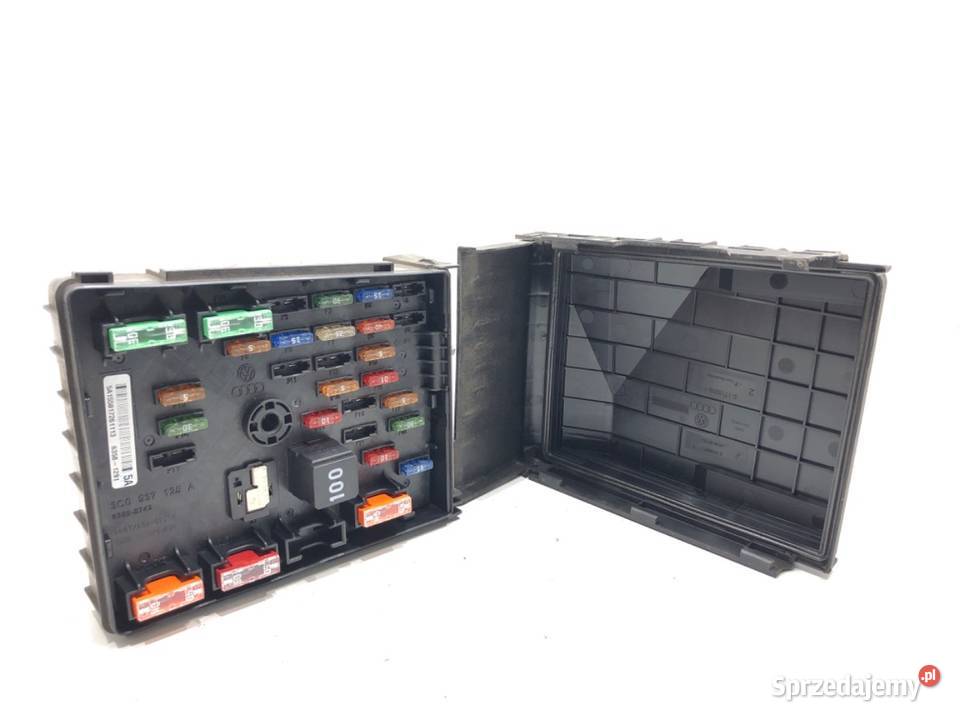 SKRZYNKA BEZPIECZNIKÓW VW TIGUAN 3C0937125A SUV Skrzynki bezpieczników podkarpackie