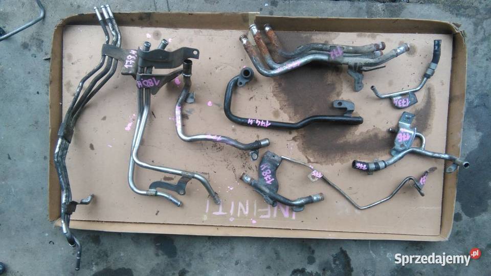 172H 180H Rura rurka króciec przewód Infiniti FX Panele sterowania, przełączniki świętokrzyskie Włoszczowa
