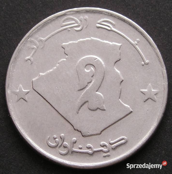 ALGIERIA 2 DINARY 1992 WIELBŁĄD STAN 2 łódzkie Łódź