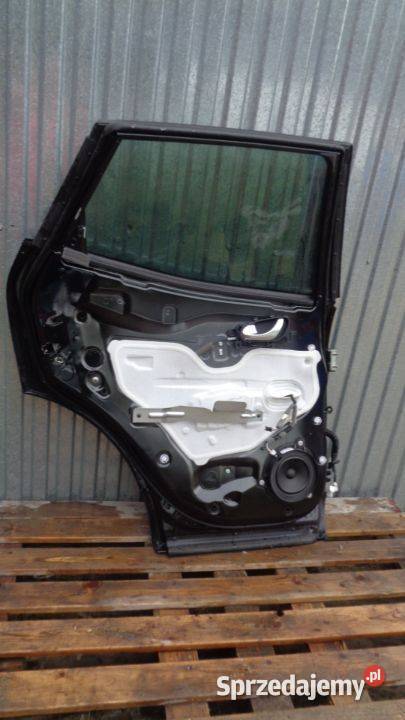 DRZWI LEWE TYŁ TYLNE RENAULT KADJAR CZARNE TEGNE Drzwi Motoryzacja Rakoniewice