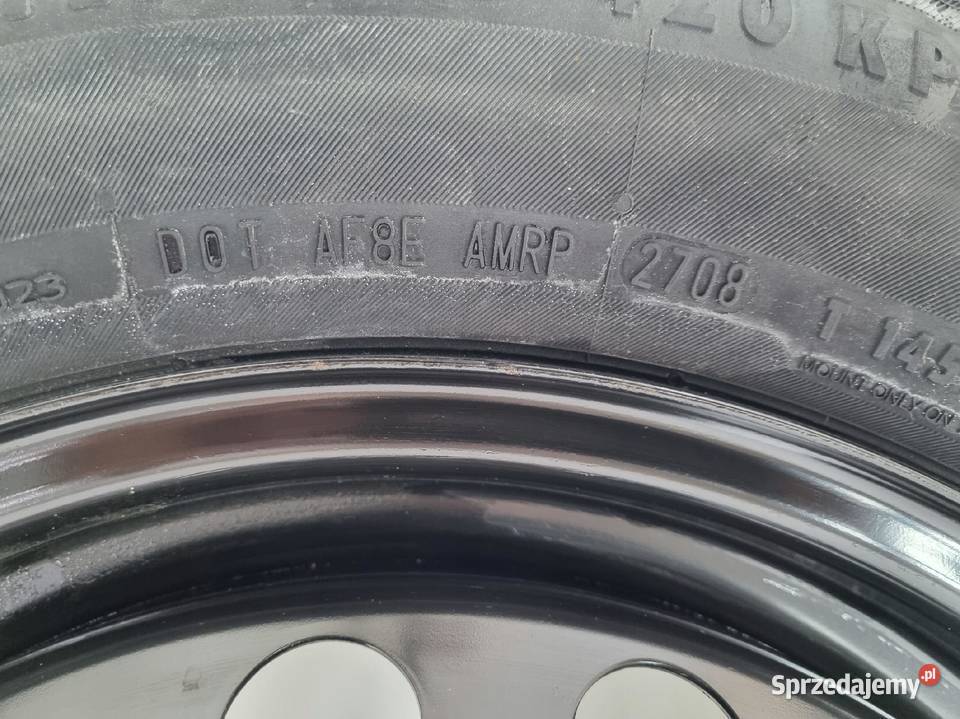 KOŁO DOJAZDOWE dojazdówka Nissan QASHQAI 14590 Chełm sprzedam