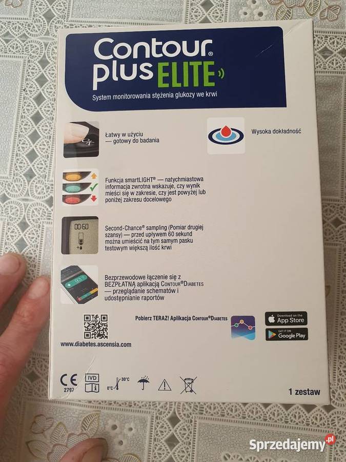 Glukometr contour plus elite nowy wielkopolskie Poznań