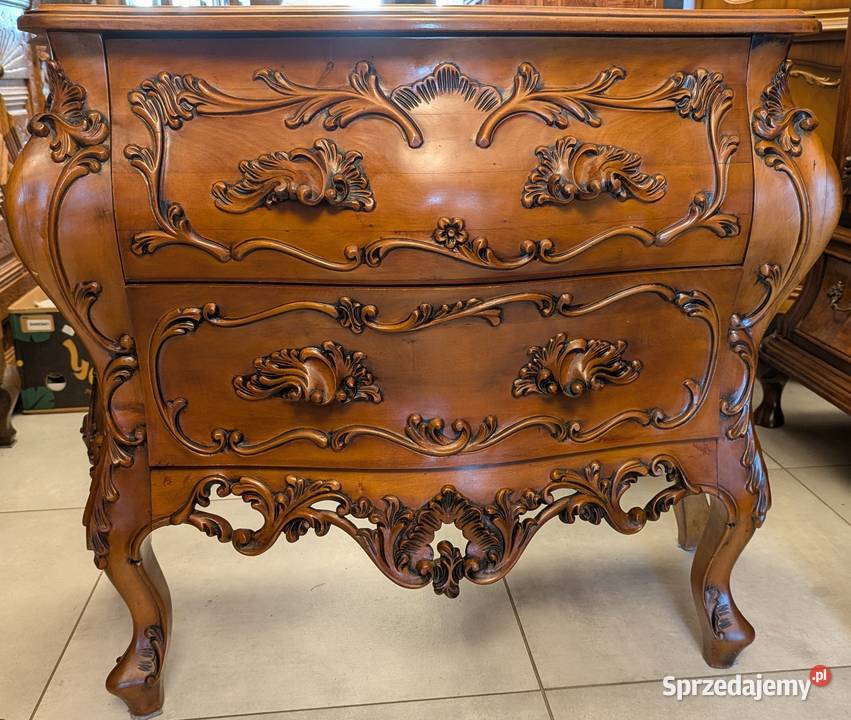 Wspaniała komoda neobarokowa orzech sklep Dąbrowa Górnicza sprzedam