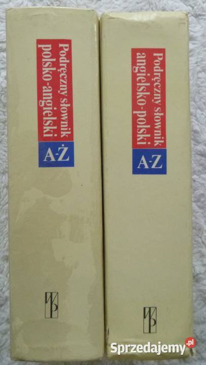Podręczne słowniki polskoangielski i twarda mazowieckie Warszawa