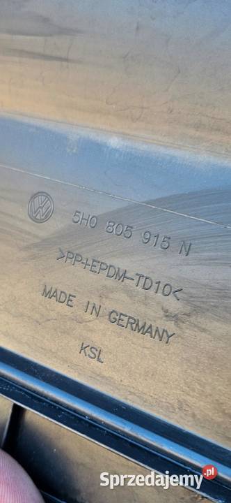 VW GOLF VIII 8 GTI GTD PŁYTA OSŁONA POD ZDERZAK