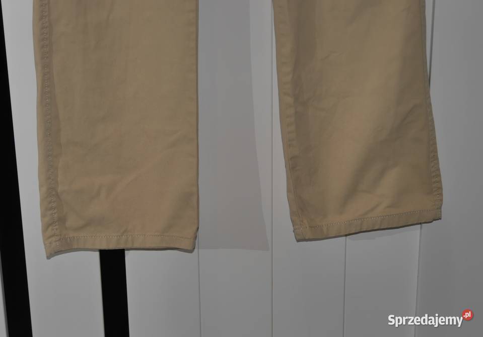 Bershka Cargo bojówki beż 32 XXS Odzież damska Wrocław