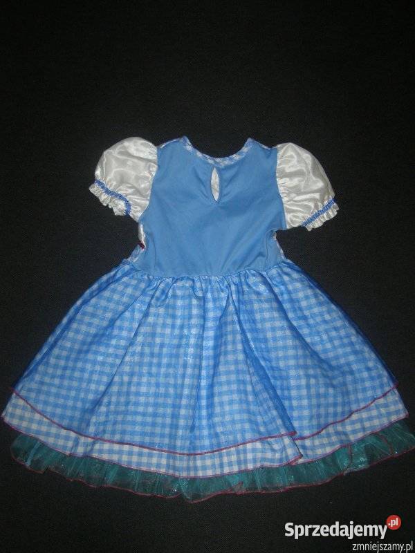 Strój Dorotka Dorothy Czarnoksiężnik z Krainy Oz dziewczynka Dla Dziecka mazowieckie Siedlce