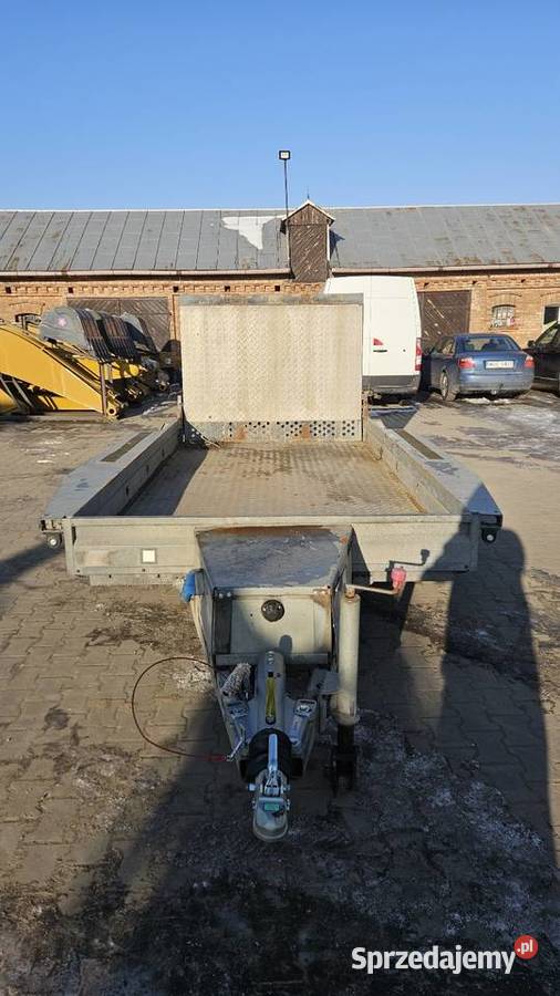 Przyczepa laweta Brenderup 35t wciągarka nowe pełny VAT