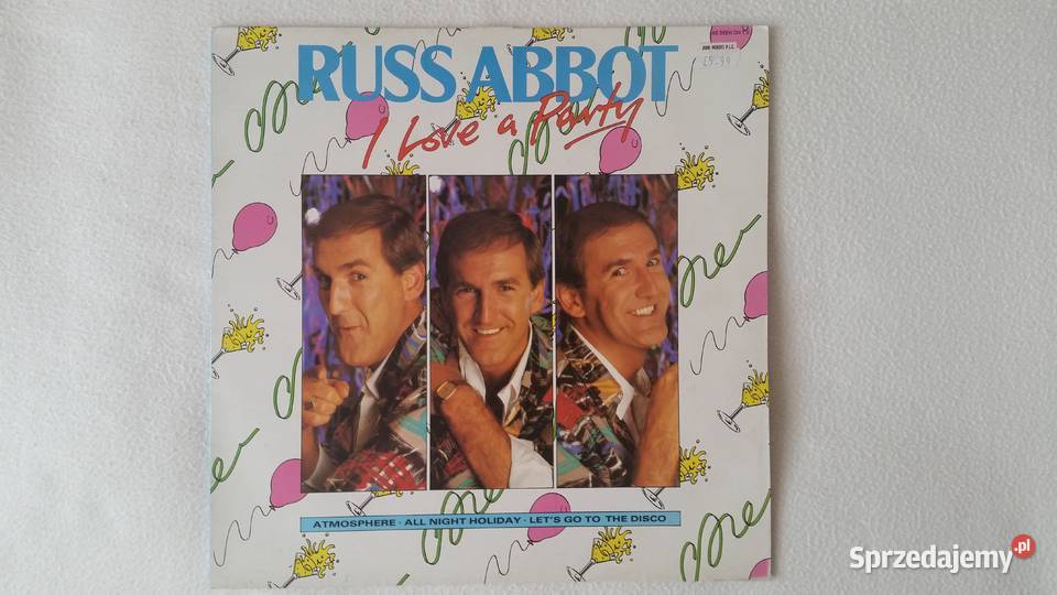 RUSS ABBOT I Love a PARTY 1985 K LP