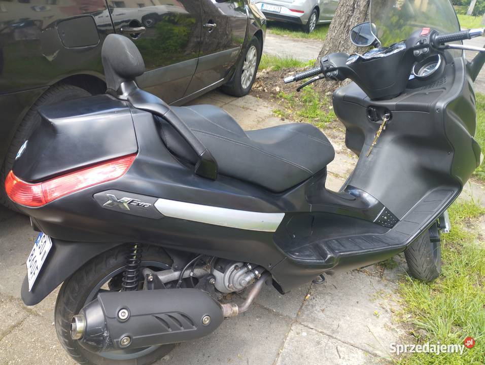 piaggio xevo 125zamienie na wieksza pojemnosc