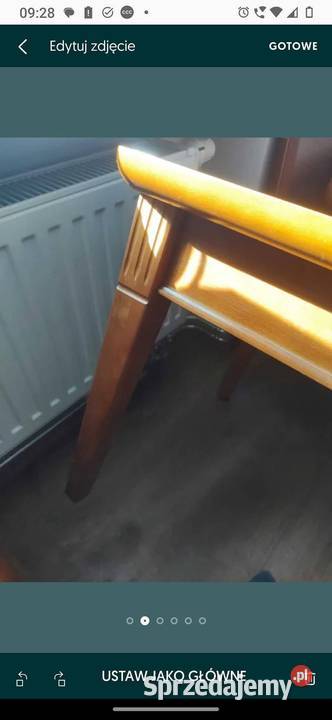 Lawa z naturalnego drewna vintage Gliwice