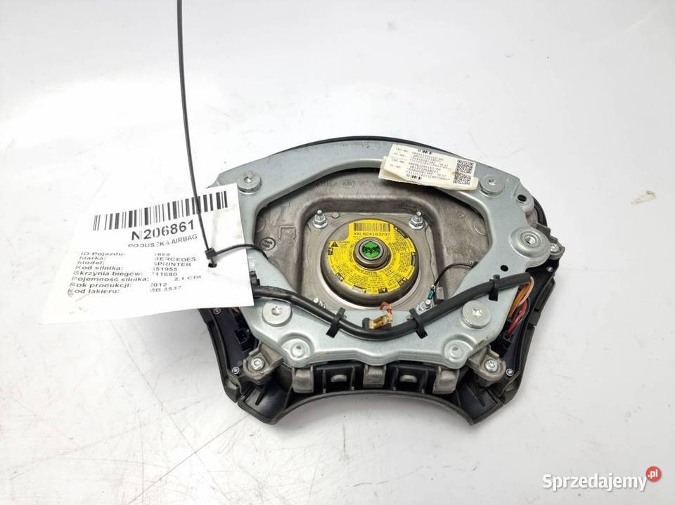 PODUSZKA AIRBAG MERCEDES SPRINTER 313 Lipno sprzedam