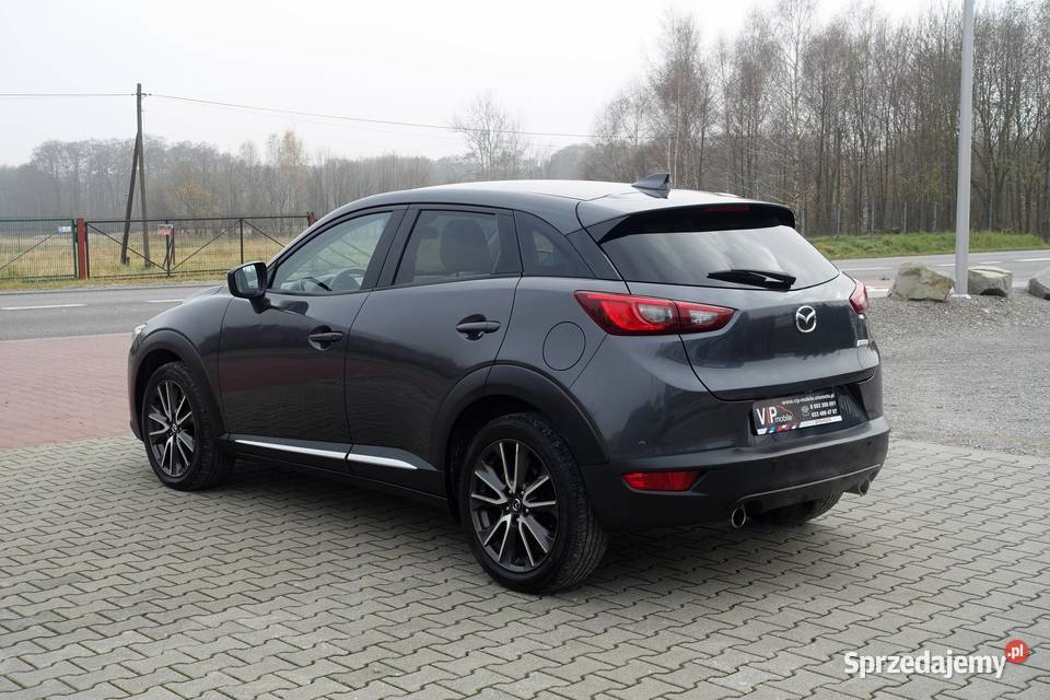 Mazda CX3 15D 105 AWD 4x4 Automat Kamera Full ogranicznik prędkości Buczkowice