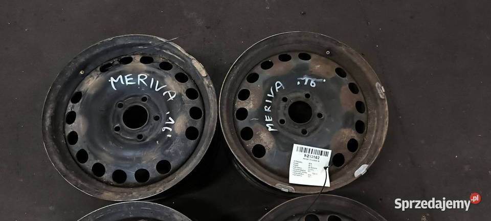FELGA STALOWA 16 OPEL MERIVA B II 65JX16H2 kujawsko-pomorskie Lipno