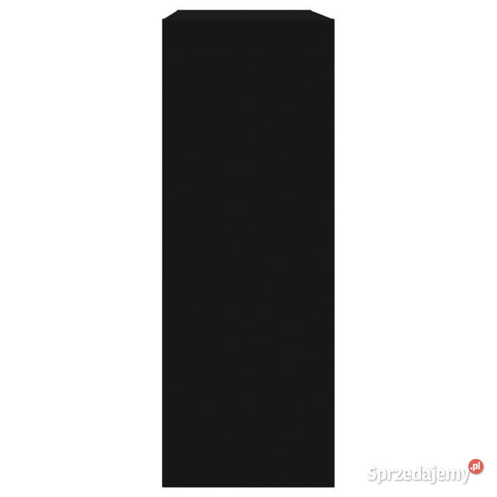 Szafka na buty czarna 60x21x57 materiał Warszawa