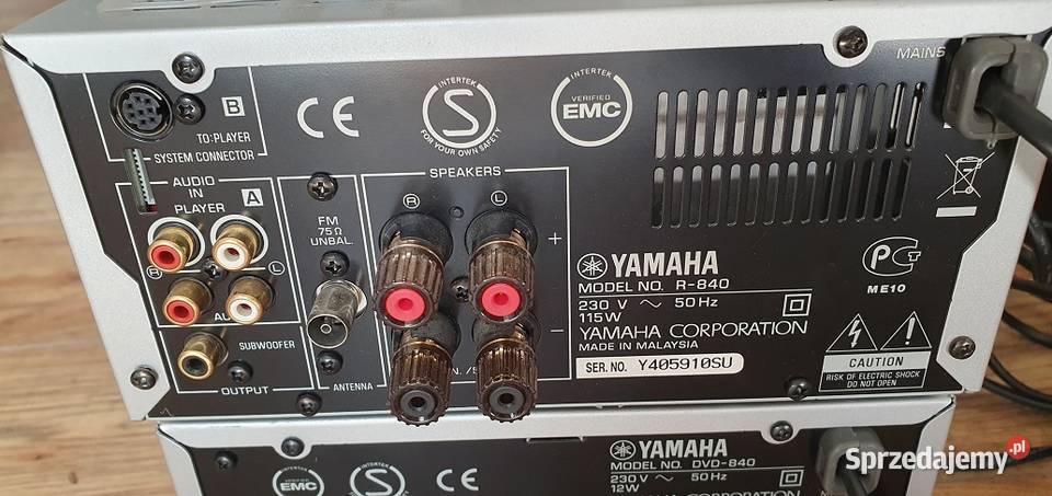 Wieża Yamaha Pianocraft R 840 Super dzwięk świętokrzyskie Stopnica