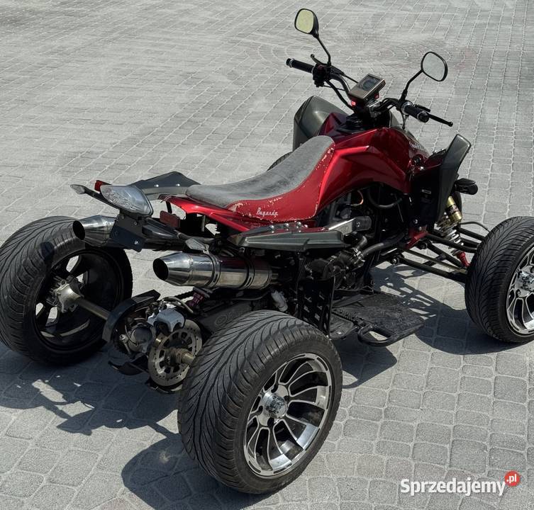 Quad Buganda Jingling łańcuch opolskie Lasowice Małe